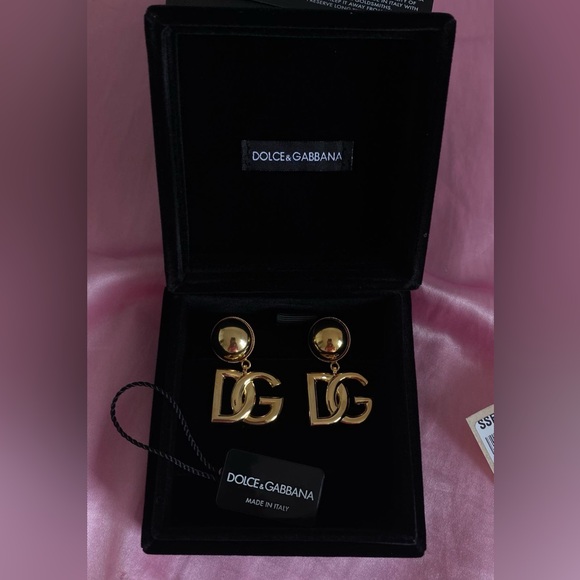 Dolce & Gabbana gold DG earrings - Picture 3 of 7